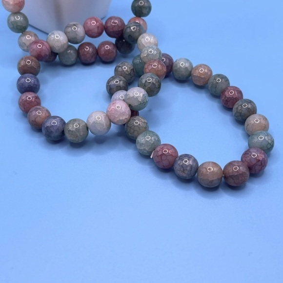Ceramic Multi Color Beaded Bracelet - Picture 3 of 4